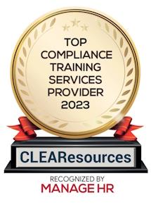 Top compliance training services provider 2023 - Recognized by Manage HR